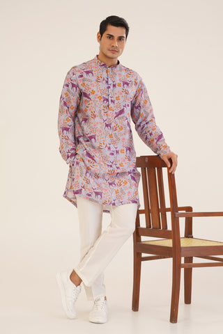 Atri- Printed short kurta