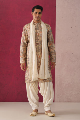 Ishiraj- Patiyala Kurta Set