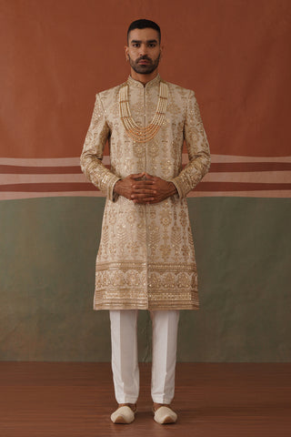 Rehan - Sherwani in Light Mehandi