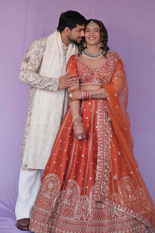 Pawan Kumar in PhoolPankh Ivory Kurta Set