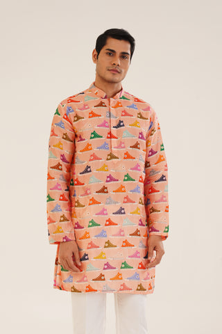 Ritay- Printed short kurta