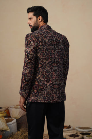 KARTIKEY BLACK BLAZER SET