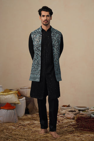 SITARA FEROZI KURTA JACKET SET