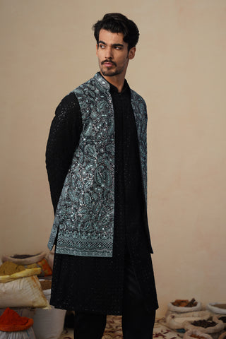 SITARA FEROZI KURTA JACKET SET