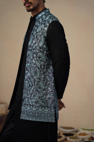 SITARA FEROZI KURTA JACKET SET