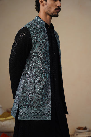 SITARA FEROZI KURTA JACKET SET