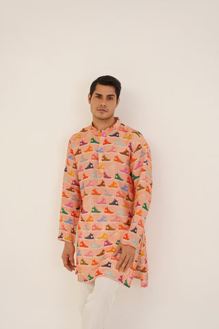 Abhaya- Printed short kurta