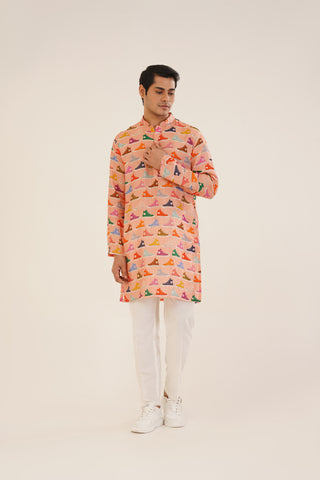 Ritay- Printed short kurta