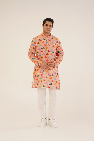 Abhaya- Printed short kurta