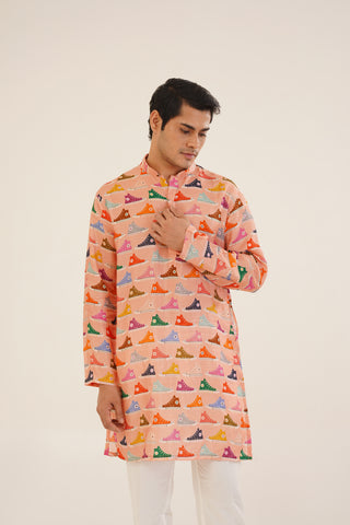 Abhaya- Printed short kurta