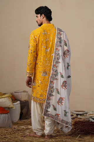 VYOM HALDI KURTA SET