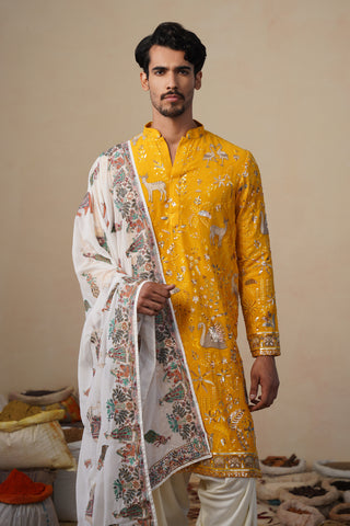 VYOM HALDI KURTA SET