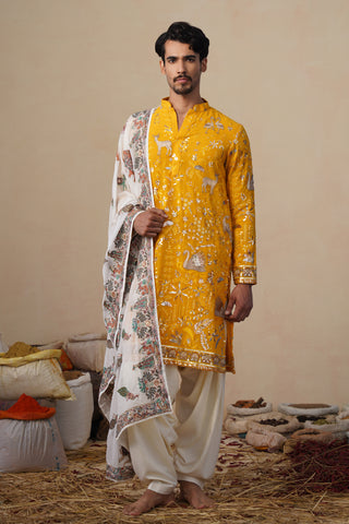 VYOM HALDI KURTA SET