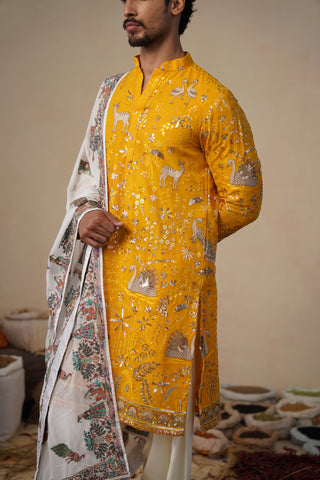 VYOM HALDI KURTA SET
