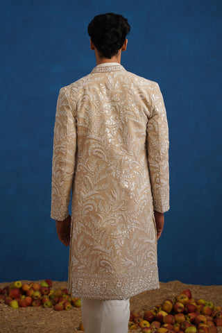 TEJAS CUTDANA CHIKU SHERWANI SET