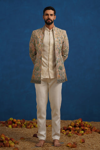 PARIND CHIKU JODHPURI SET