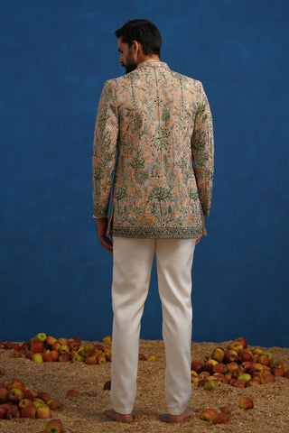 PARIND CHIKU JODHPURI SET