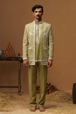 FARUKH MEHENDI JODHPURI SET