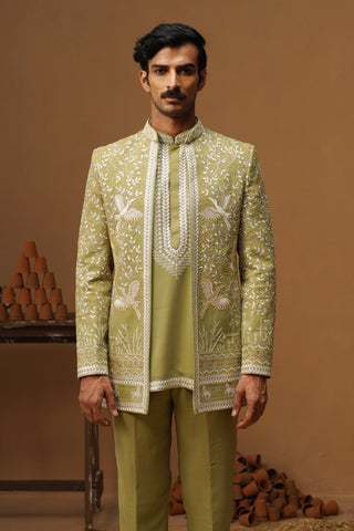 FARUKH MEHENDI JODHPURI SET