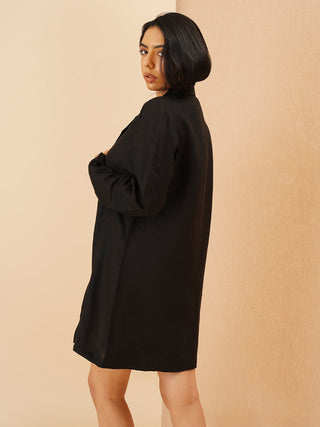 Black Savanna Blazer Dress