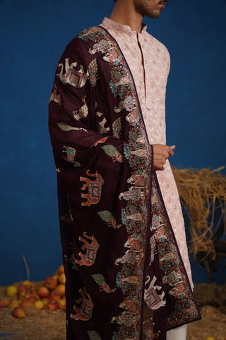 ZAFAR PINK KURTA SET