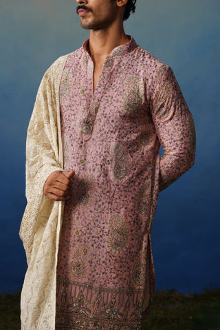 Fanaa Pink Kurta Patiyala Set with Dupatta