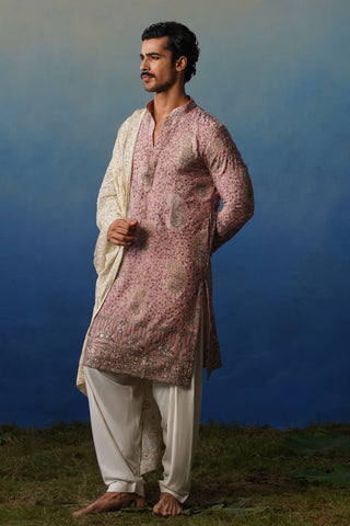 Fanaa Pink Kurta Patiyala Set with Dupatta