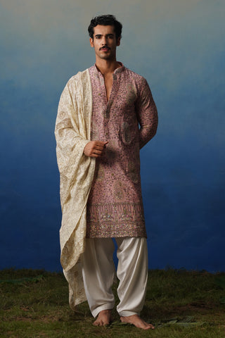 Fanaa Pink Kurta Patiyala Set with Dupatta