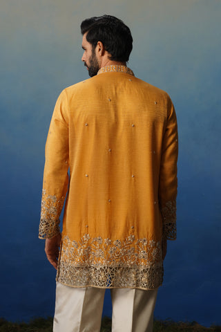 Mastana Haldi Short Kurta Set with Pants