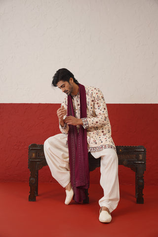 Aaryan Kurta Patiyala Set with dupatta