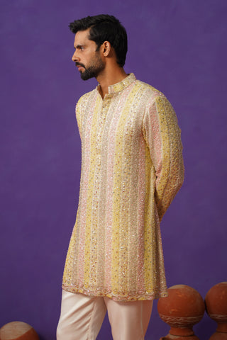 AAFREEN MULTI SHORT KURTA SET