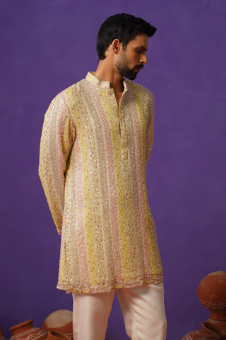 AAFREEN MULTI SHORT KURTA SET