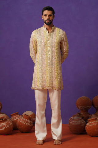 AAFREEN MULTI SHORT KURTA SET