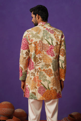 TATVA IVORY SHORT KURTA SET