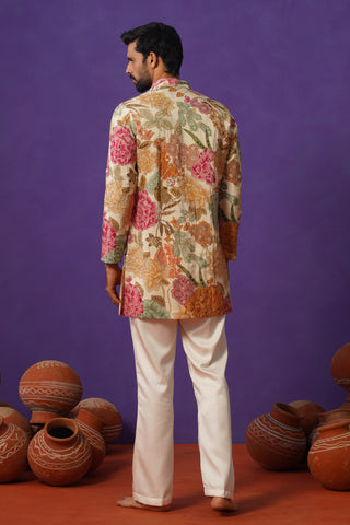 TATVA IVORY SHORT KURTA SET