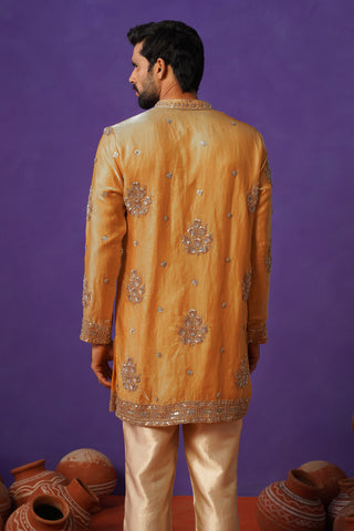 TAJ HALDI SHORT KURTA SET