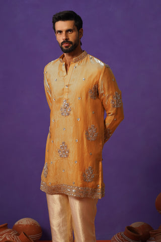 TAJ HALDI SHORT KURTA SET