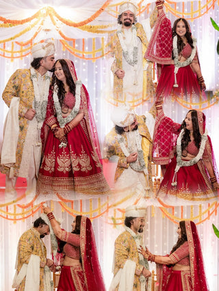 ROOPAL TYAGI'S HUSBAND Nomish Bhardwaj IN Phoolpankh Haldi Indowestern Set