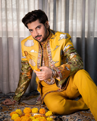 MOHIT KAPOOR IN MUSAFIR HALDI JOSDHPURI SET