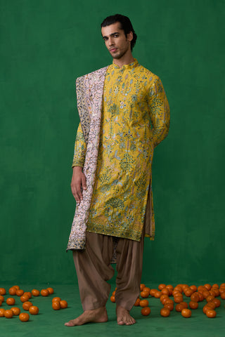 BIRD HALDI KURTA SET