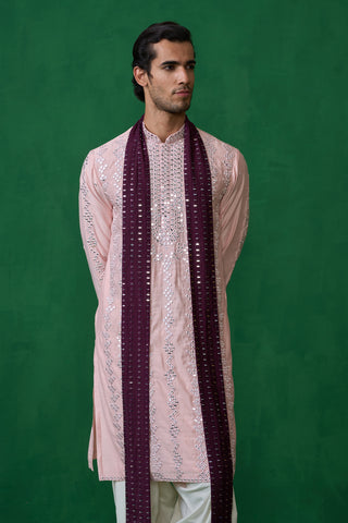 DARPAN PINK KURTA SET