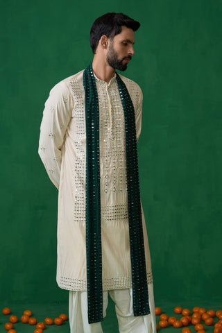 DARPAN BEIGE KURTA SET