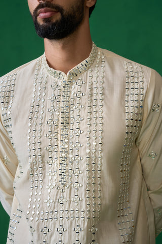 DARPAN BEIGE KURTA SET