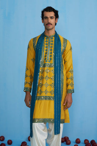 DARPAN HALDI KURTA SET