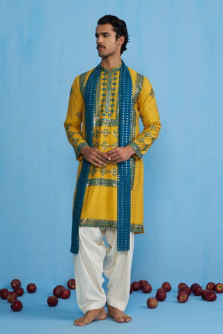 DARPAN HALDI KURTA SET