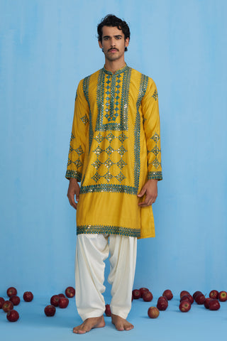 DARPAN HALDI KURTA SET