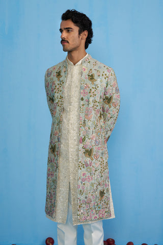 PHOOLPANKH SKY INDOWESTERN SET