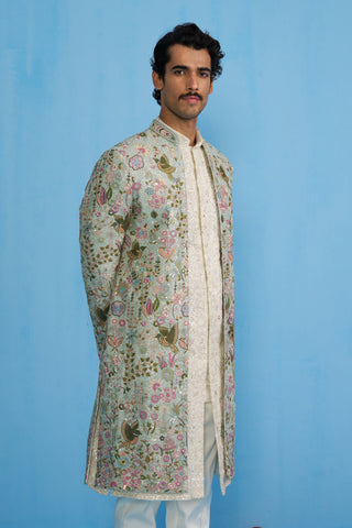 PHOOLPANKH SKY INDOWESTERN SET