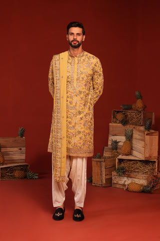 Vardhan Haldi Kurta Set