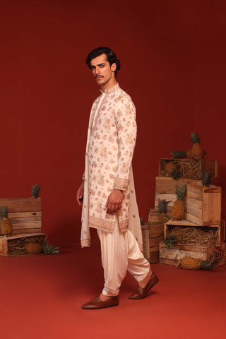 Vatsal Ivory Kurta Set